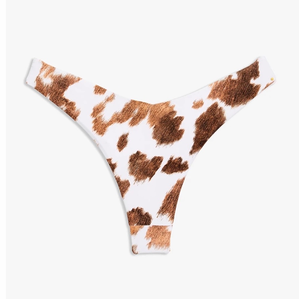 WeWoreWhat Cowhide Delilah Bottom